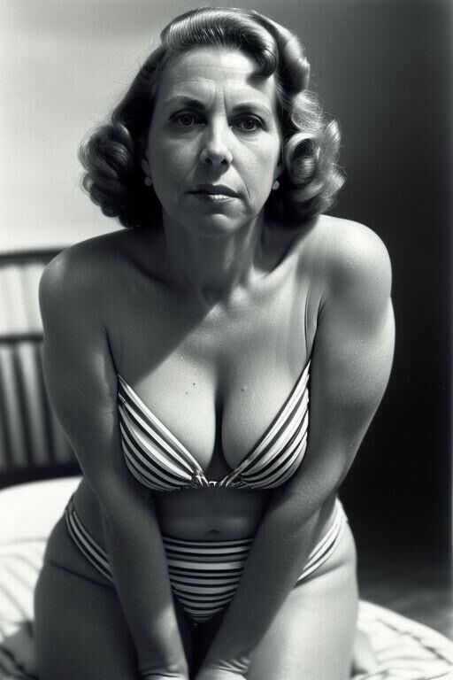 Laurie - 1950s Swimwear Catalog Photoshoot Outtakes