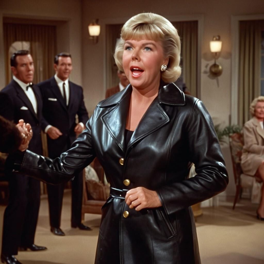 A.I. Doris Day en cuero