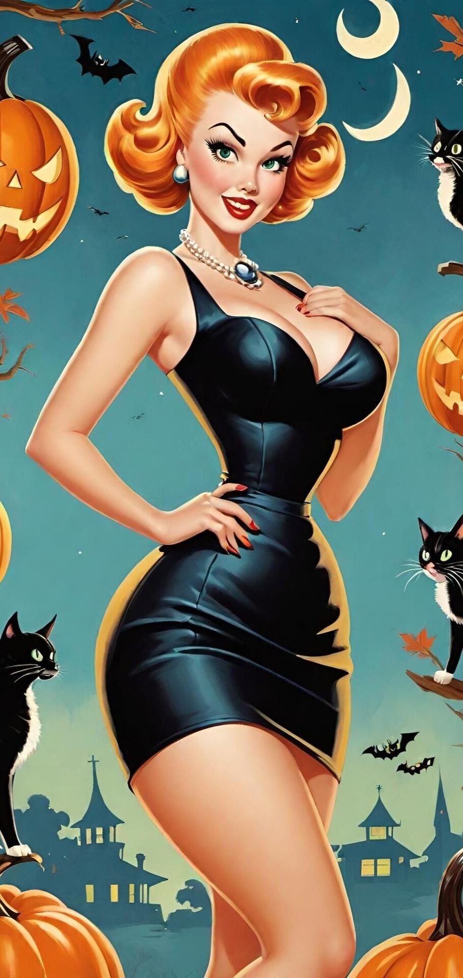 Pin-up de los años 50