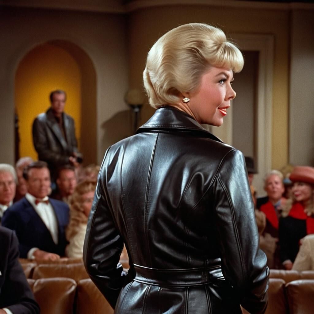 A.I. Doris Day en cuero