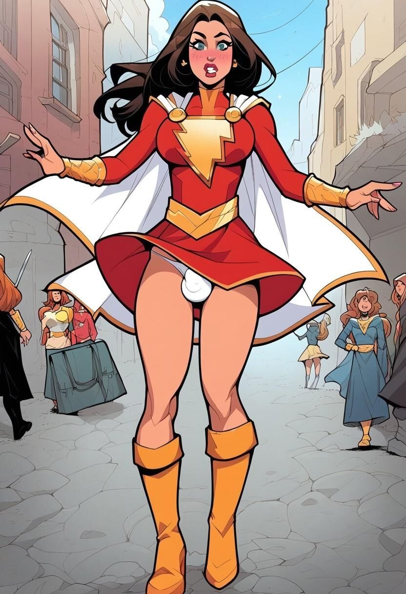 Mrs. Marvel Futa Bulge