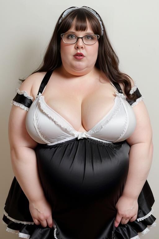I turned our frumpy maid into a bimbo for my pleasure