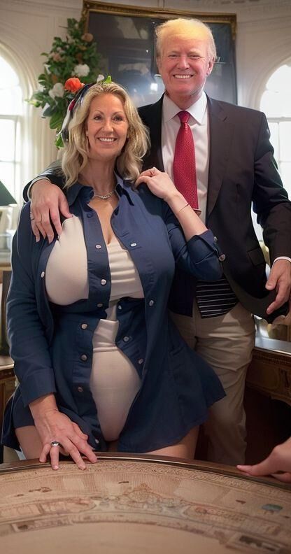 Slut wife carol stripping for Trump