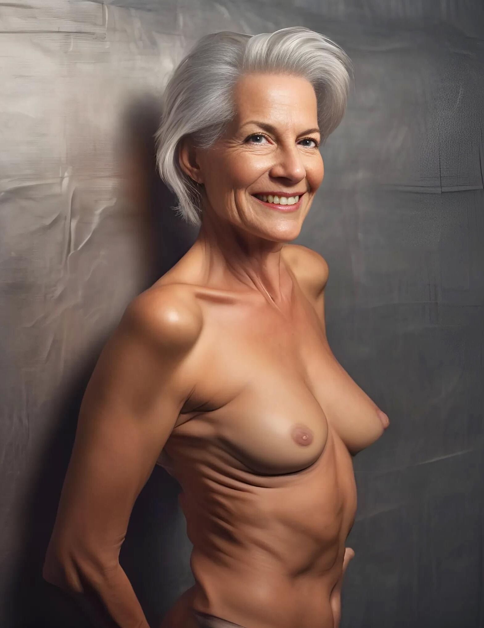 AI GRANNY 141 silver foxes