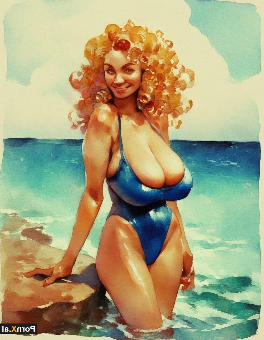 La señora Titwilliger va a la playa