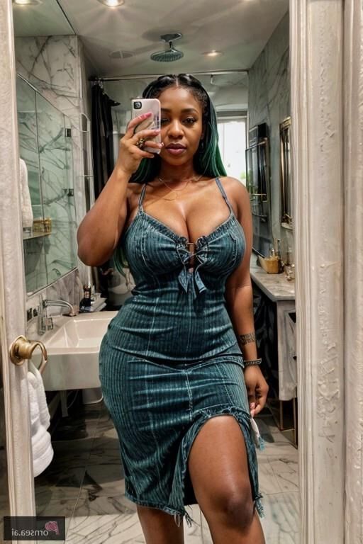 Curvy Nigerian cutie gets wild with her toys