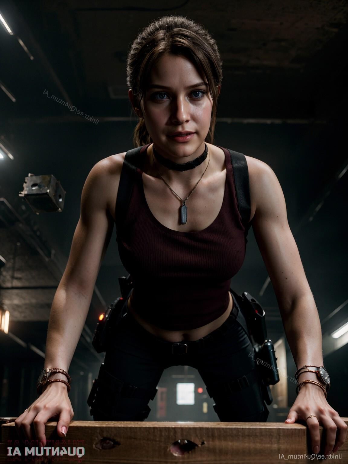 AI Claire Redfield # Resident Evil Horror Game