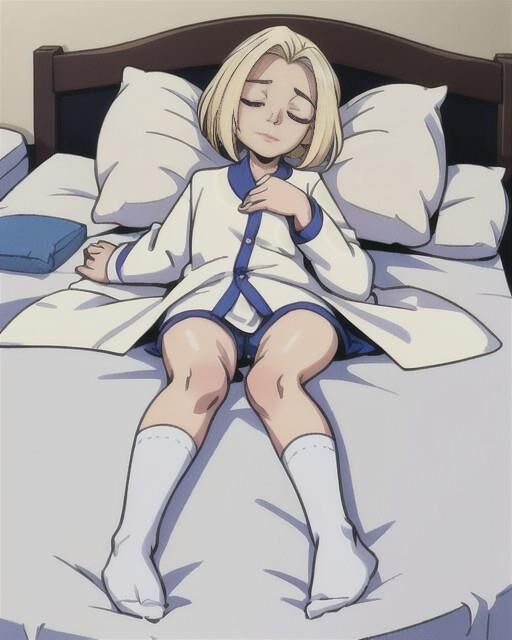 AI généré 758 : Blonde de dessin animé
