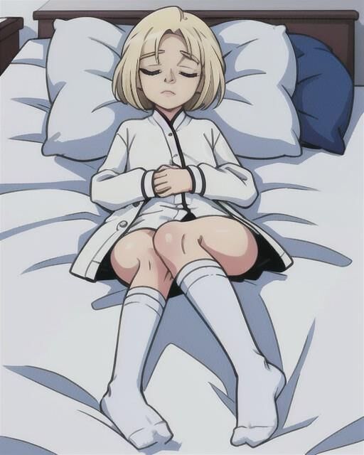 AI généré 758 : Blonde de dessin animé