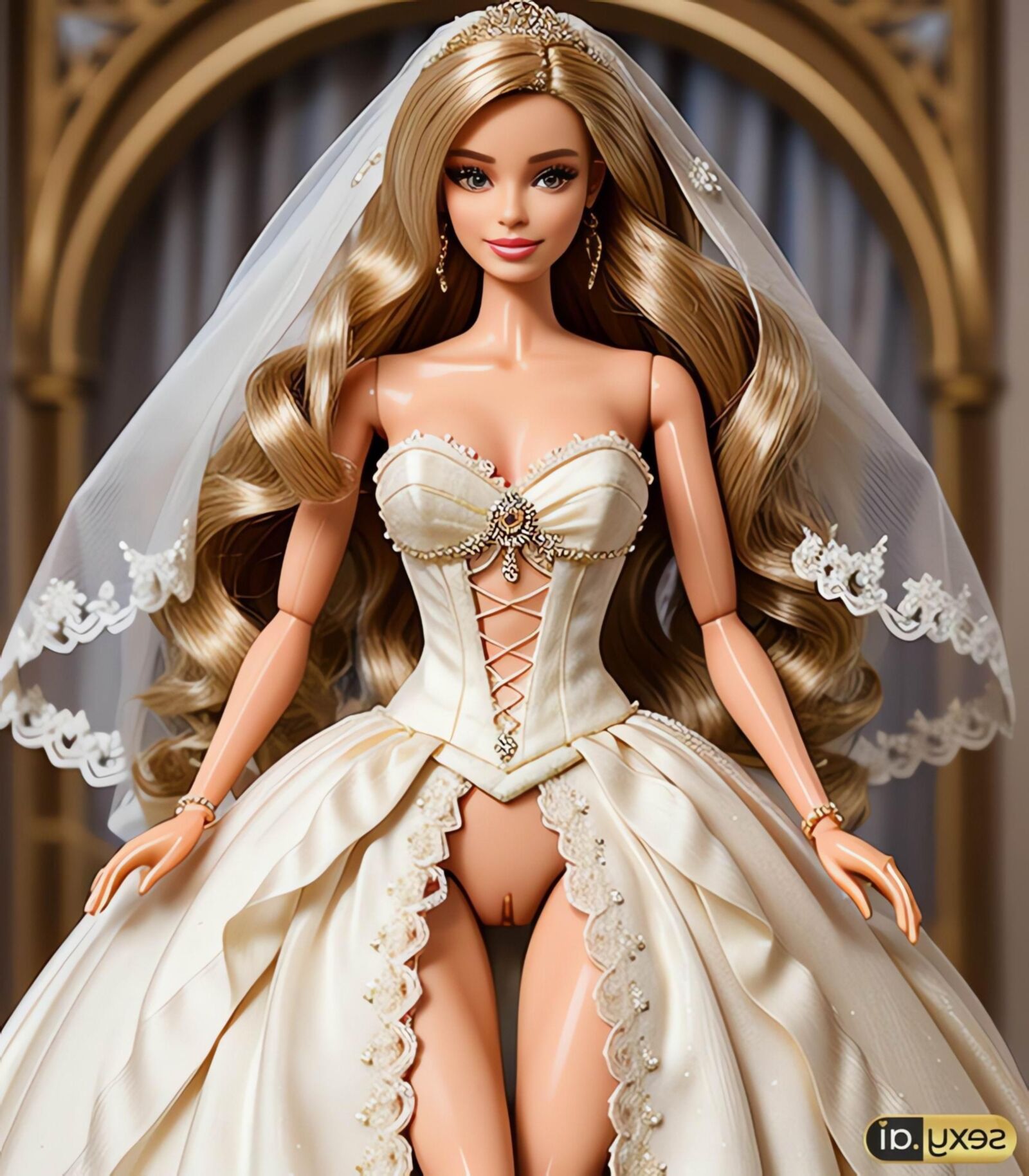 Besondere Barbie-Braut