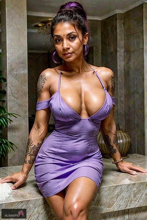 Reifes Desi-Babe wird zu Hause geknallt