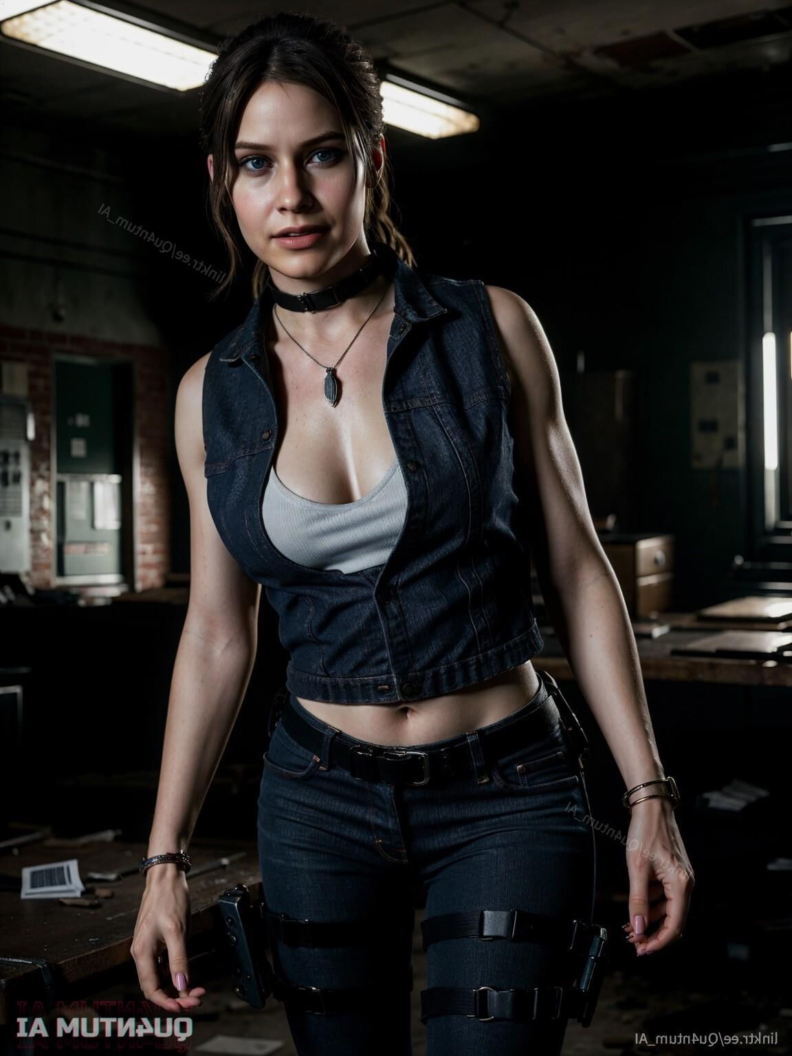 AI Claire Redfield # Resident Evil Horror Game