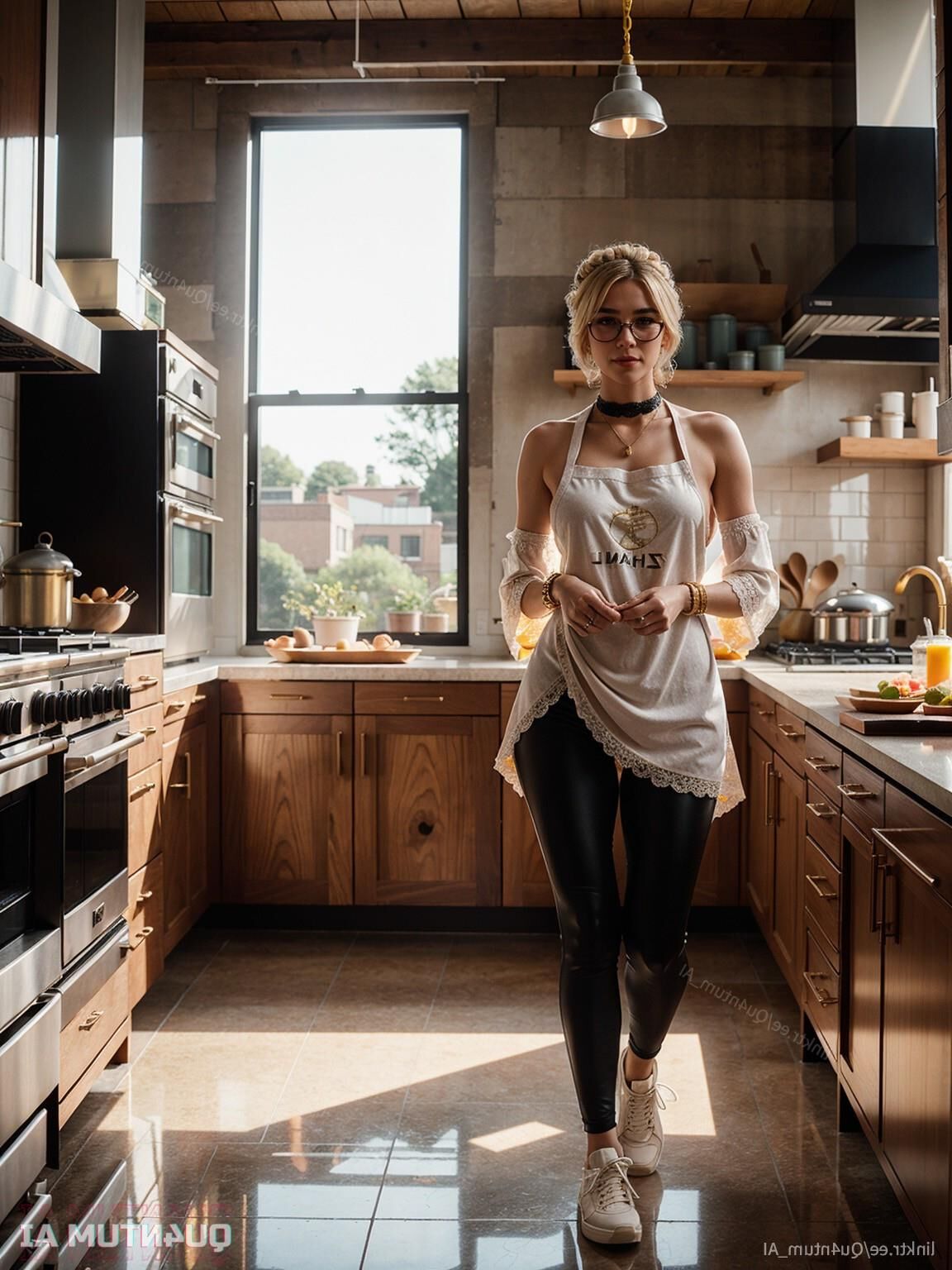 AI Florence Pugh #Cooking Again