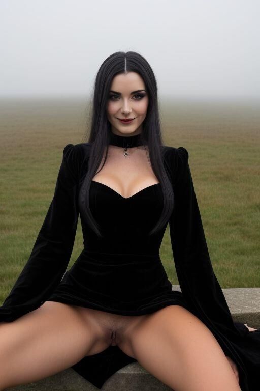 My AI creation: Gothic girls (Bottomless) 02