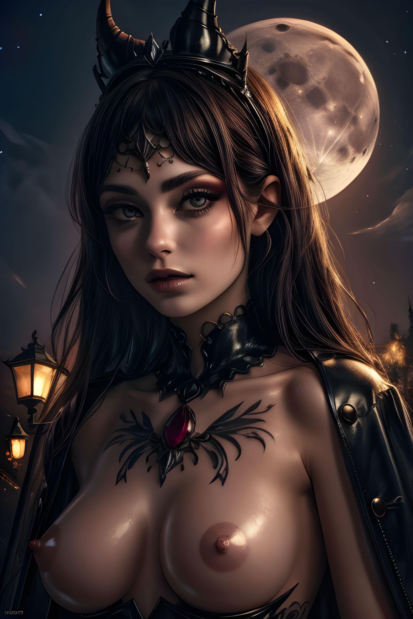 AI Dark Fantasy Princess 1