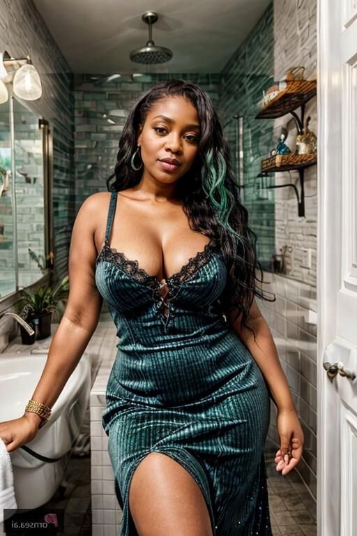 Curvy Nigerian cutie gets wild with her toys