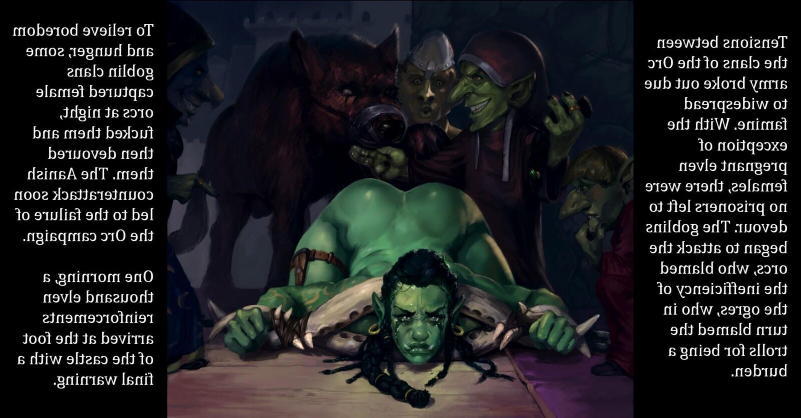 Orcs vs Elves Story - Chapter 4/25 | Warning : Extreme !