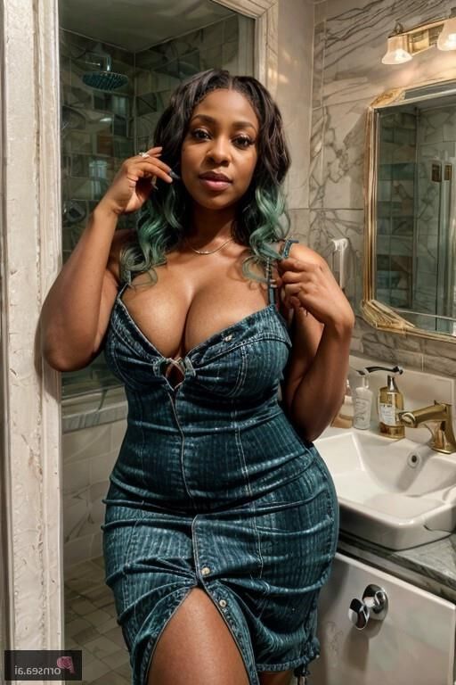 Curvy Nigerian cutie gets wild with her toys