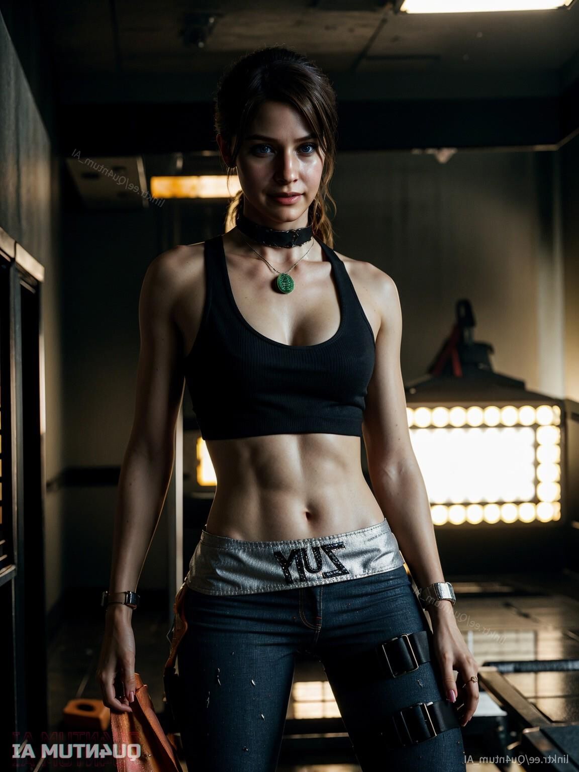 AI Claire Redfield # Resident Evil Horror Game