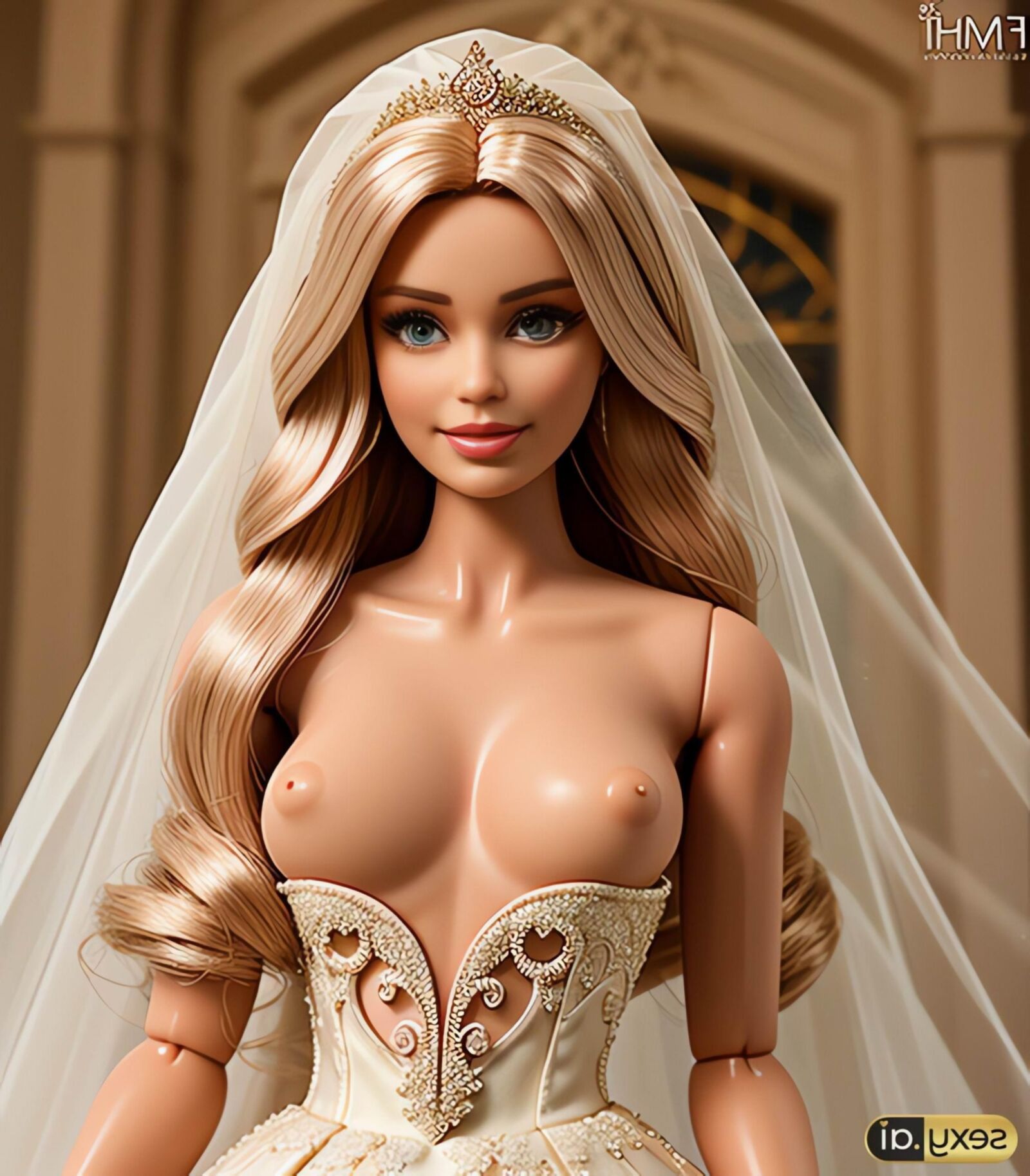 Besondere Barbie-Braut