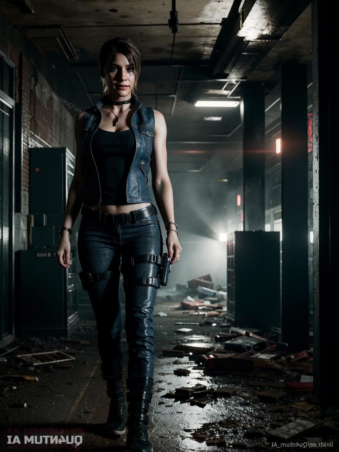 AI Claire Redfield # Resident Evil Horror Game