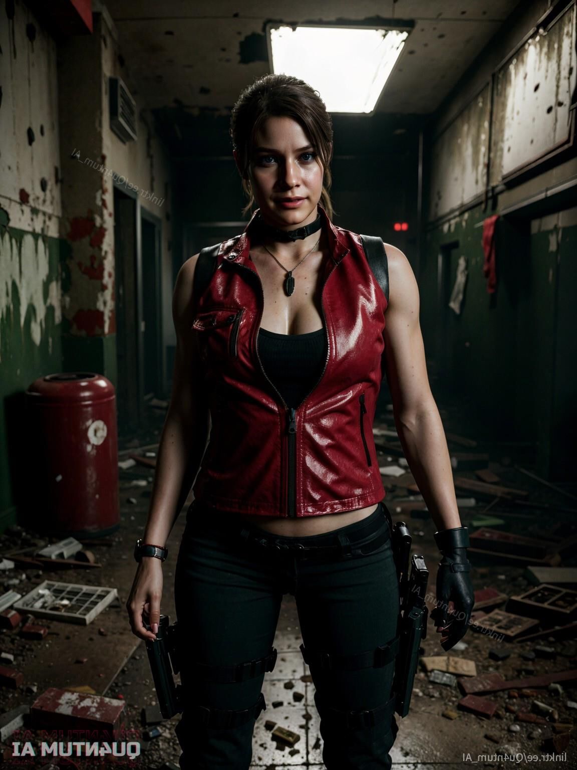 AI Claire Redfield # Resident Evil Horror Game