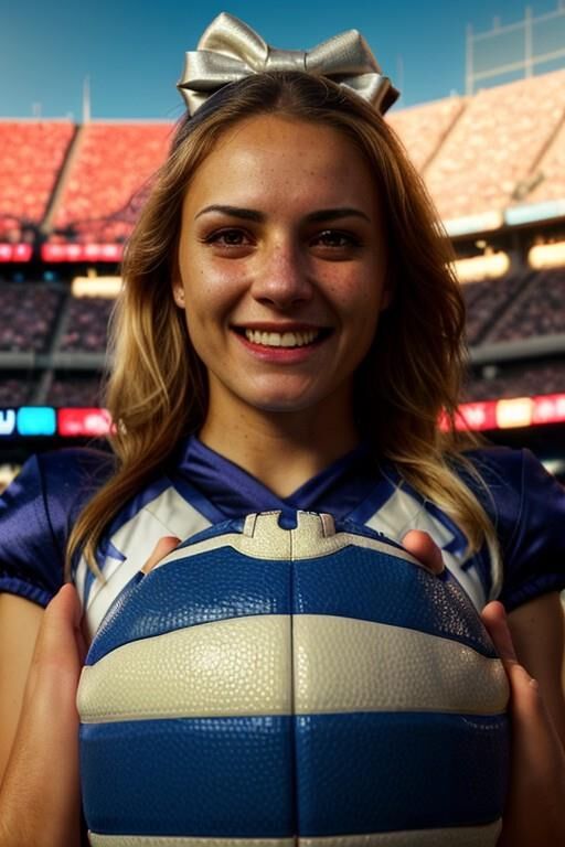 KI generiert – Mädchen des Sports
