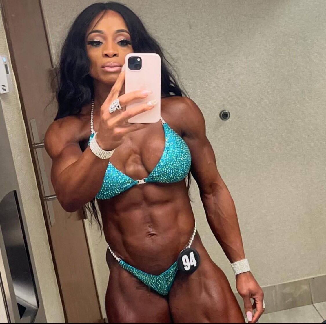 Ebony Female Muscle