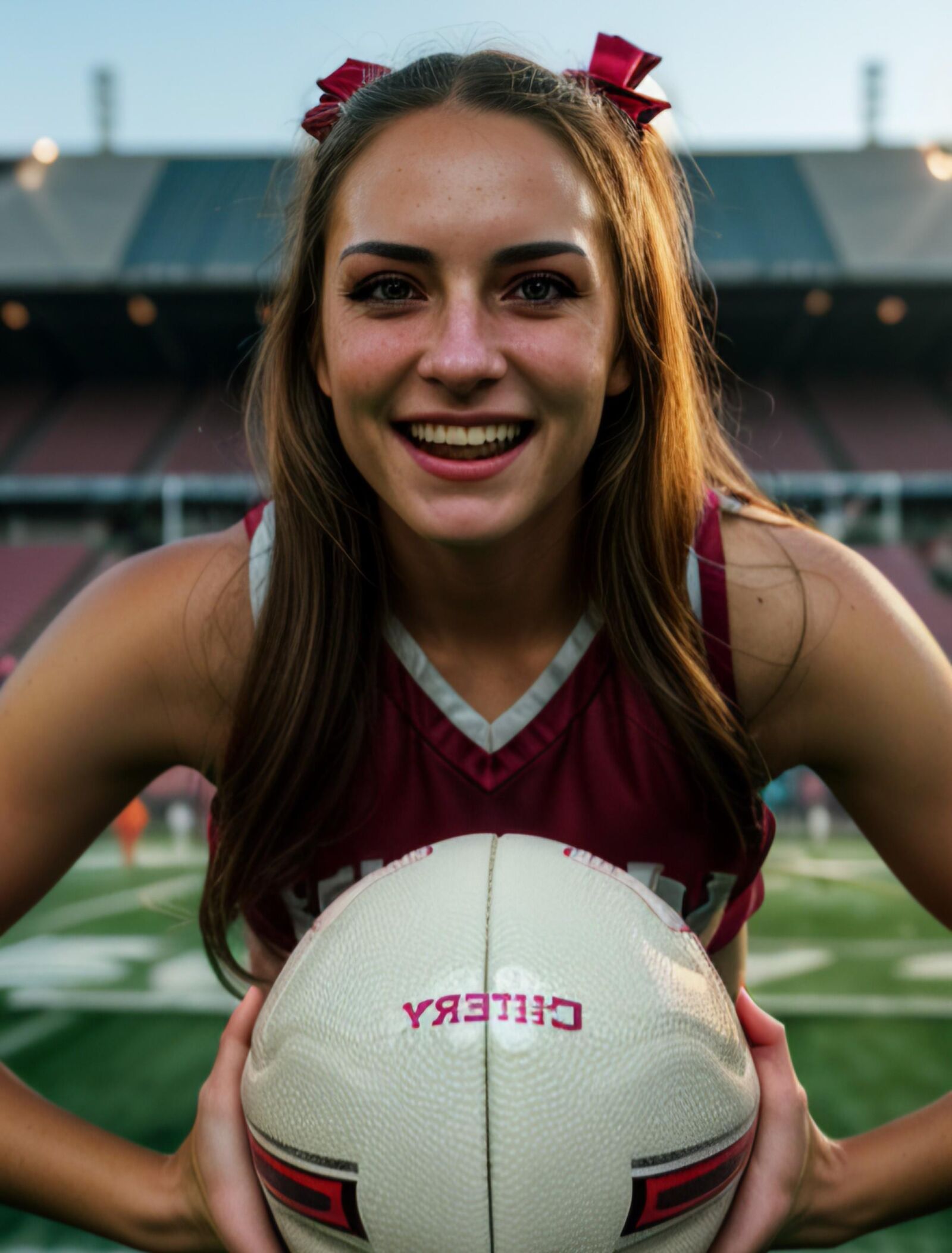KI generiert – Mädchen des Sports