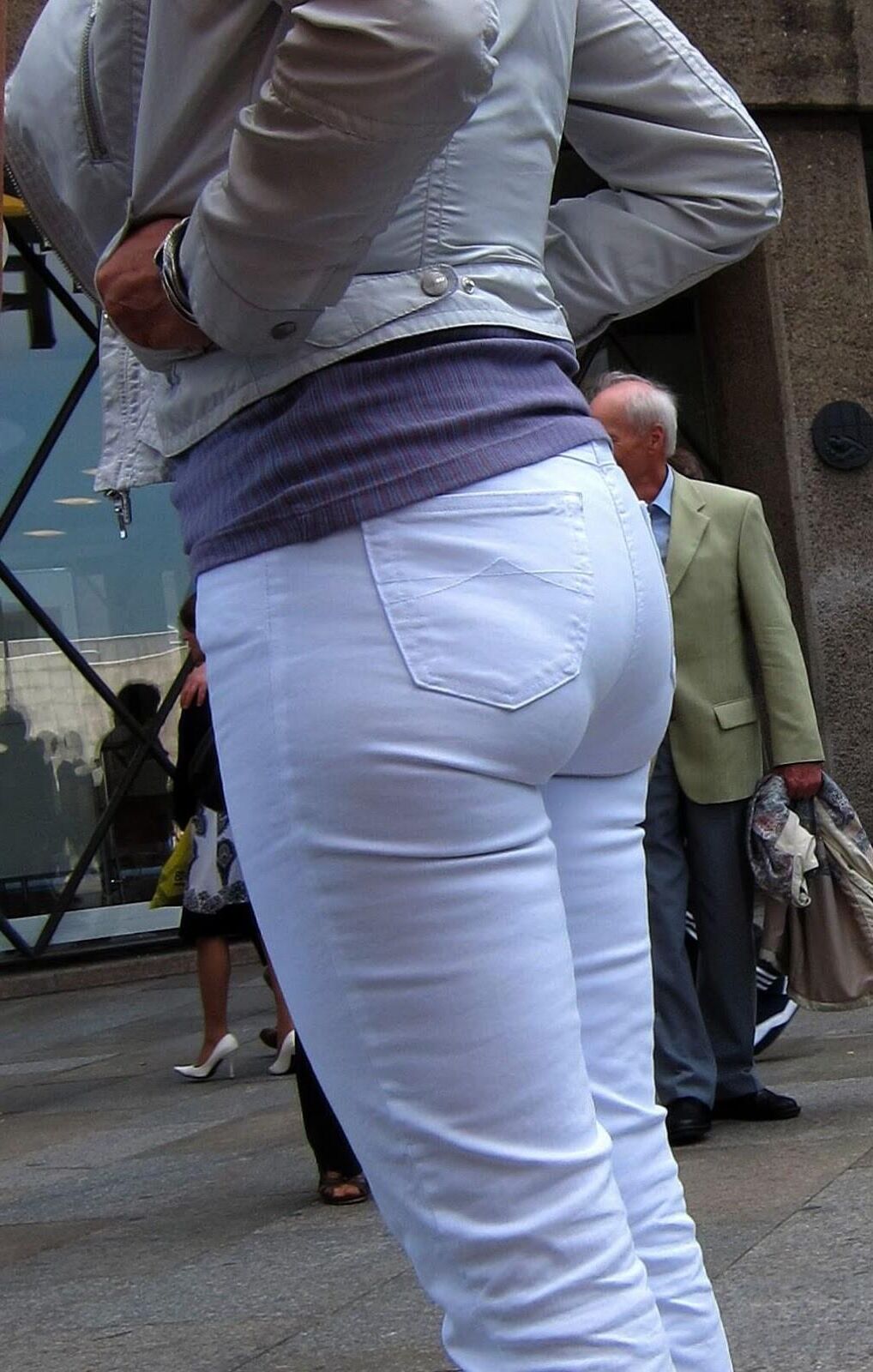 Candid Pawgs Tight Jeans and Pants