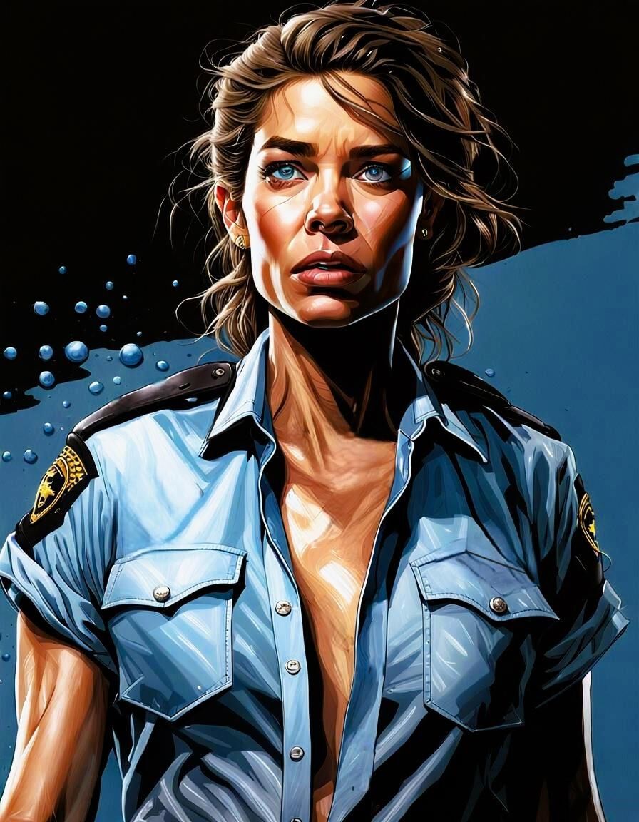 AI .... 警察官 ... 婦警 ... 警察官 1