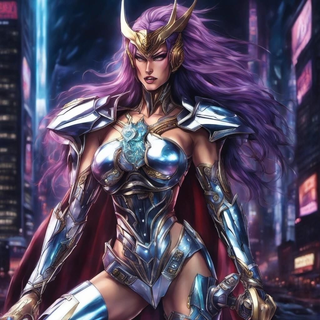 Saint Seiya style warrior in Sexy.ai - 01