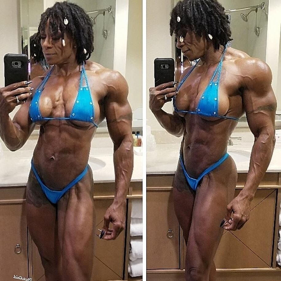 Ebony Female Muscle