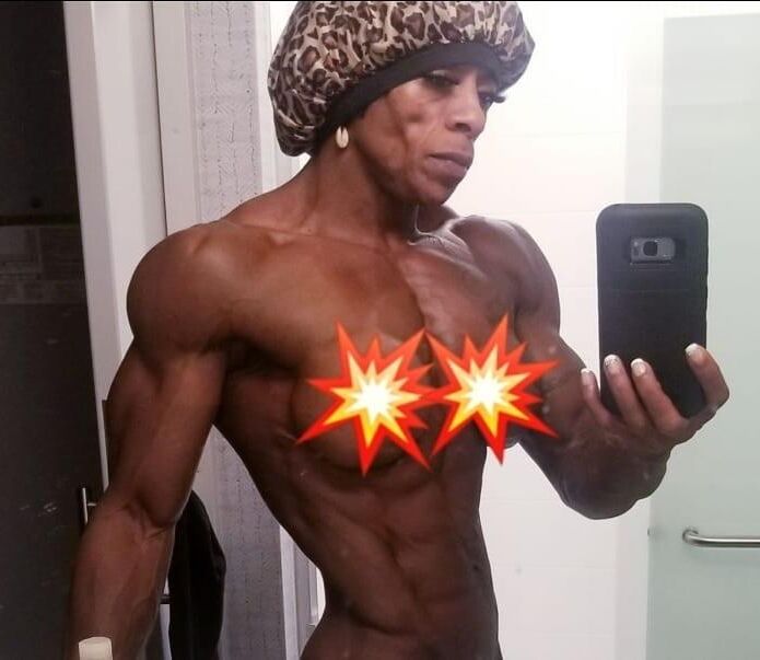 Ebony Female Muscle