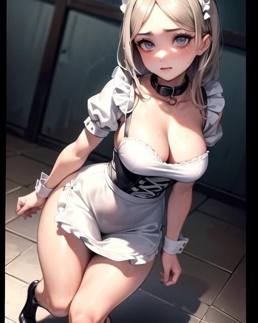 Random pictures AI MAID Theme interracial.