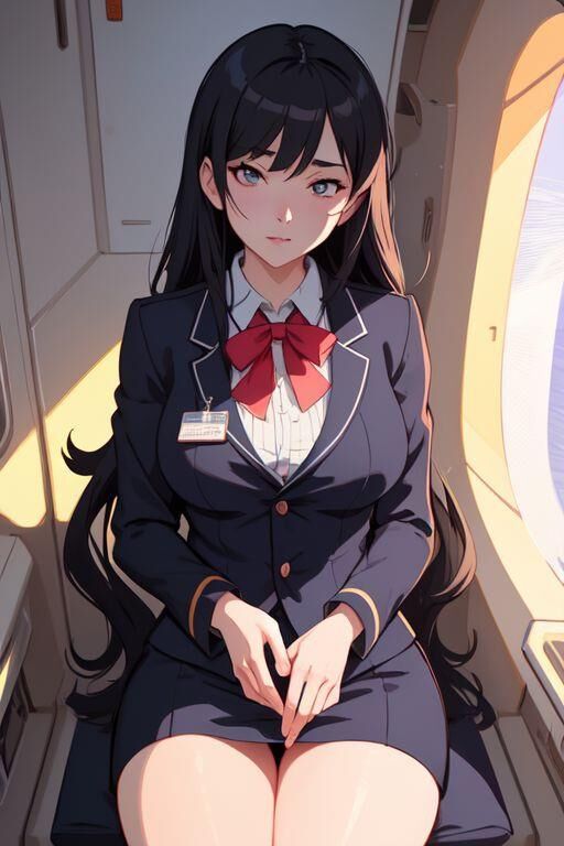 My AI creation: Stewardesses (Hentai) 01