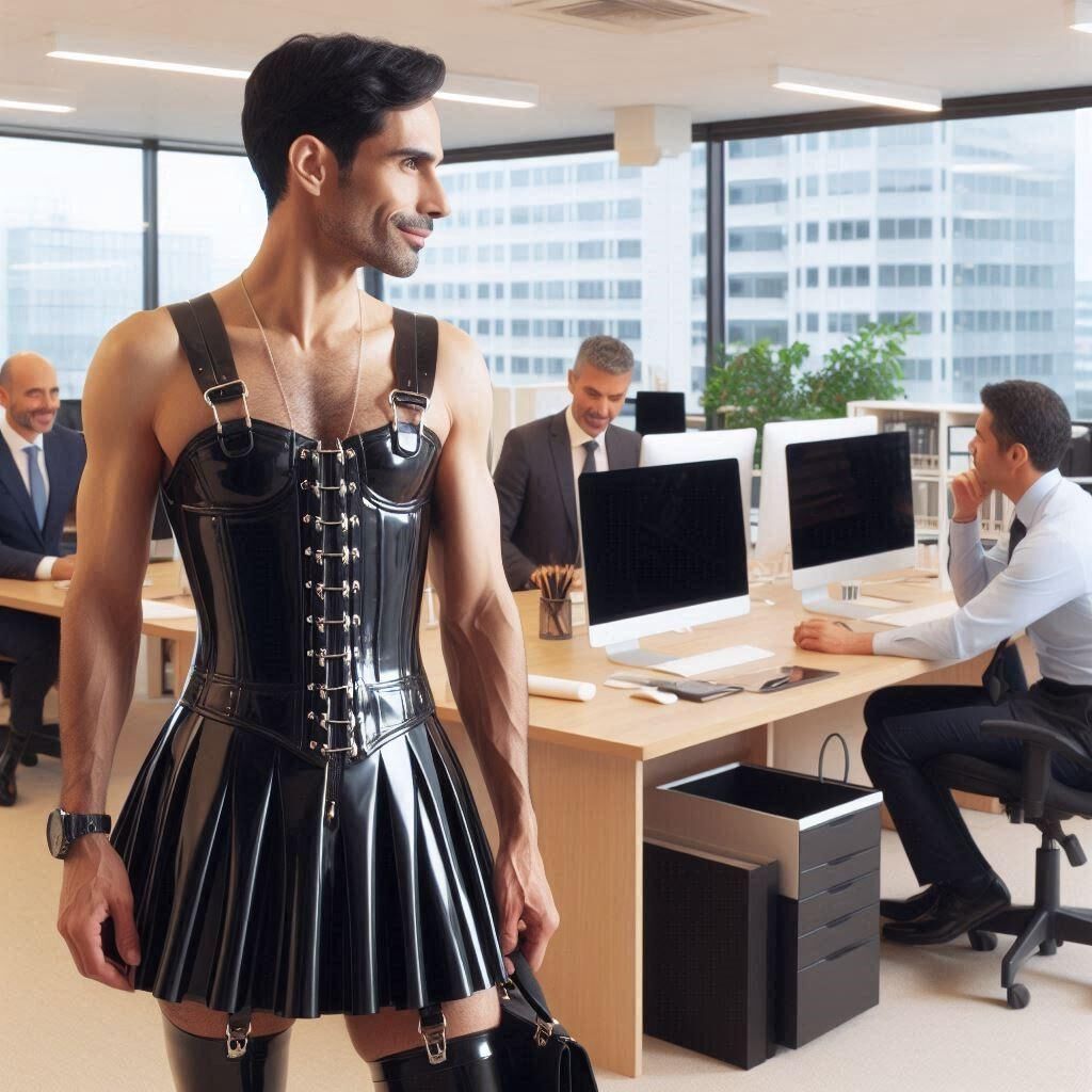 Making latex fashionable in the office!