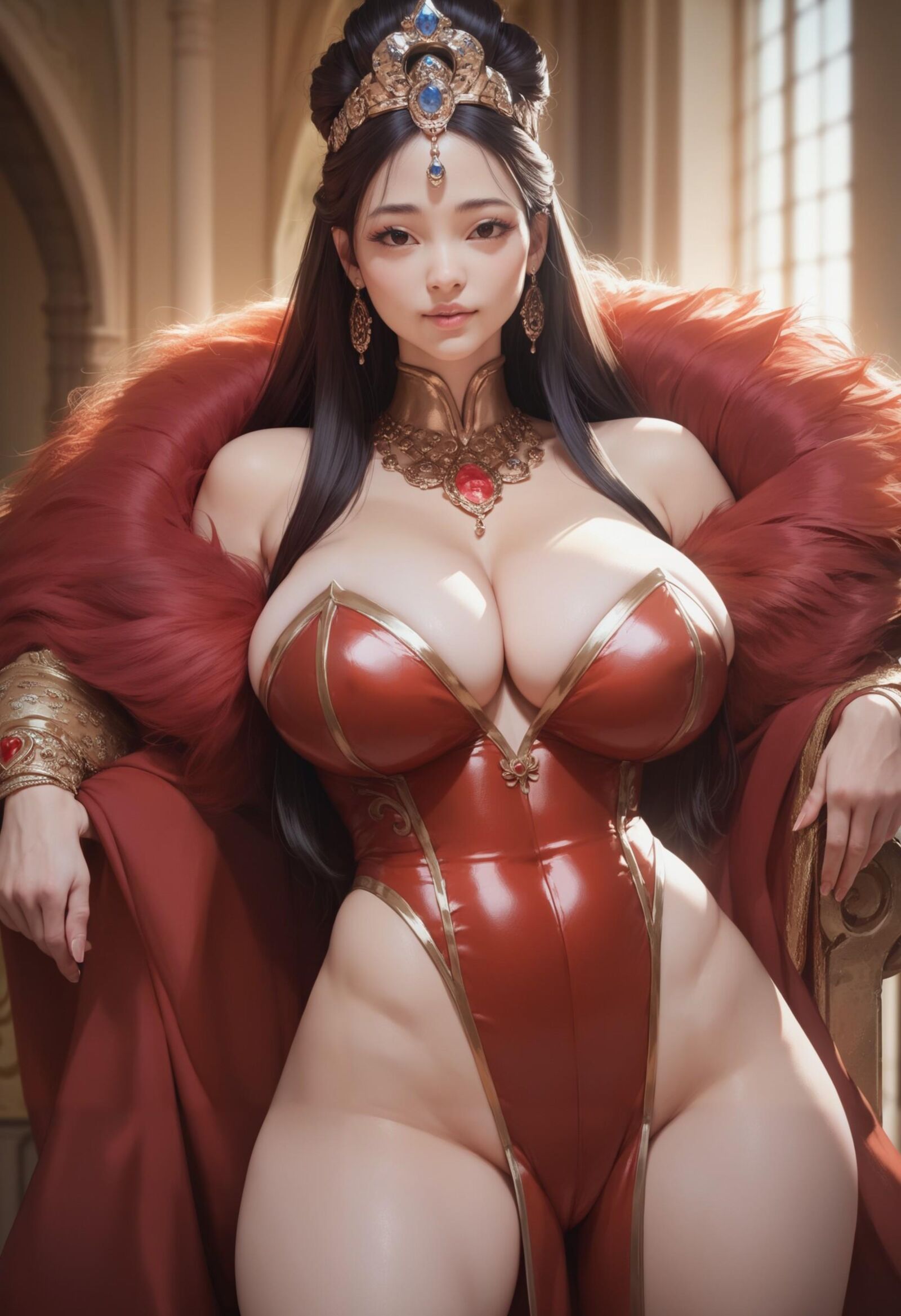 Belleza asiática generada