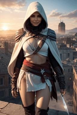 ASSassin's Creed — Новый храбрый орден — фотографии, созданные AI