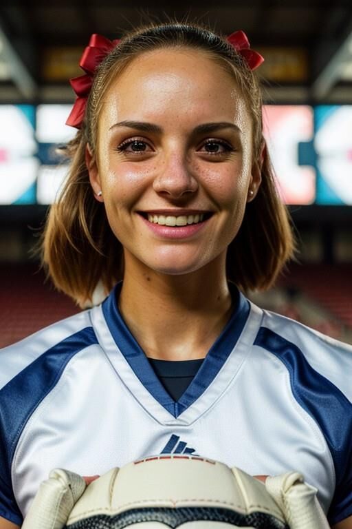 KI generiert – Mädchen des Sports