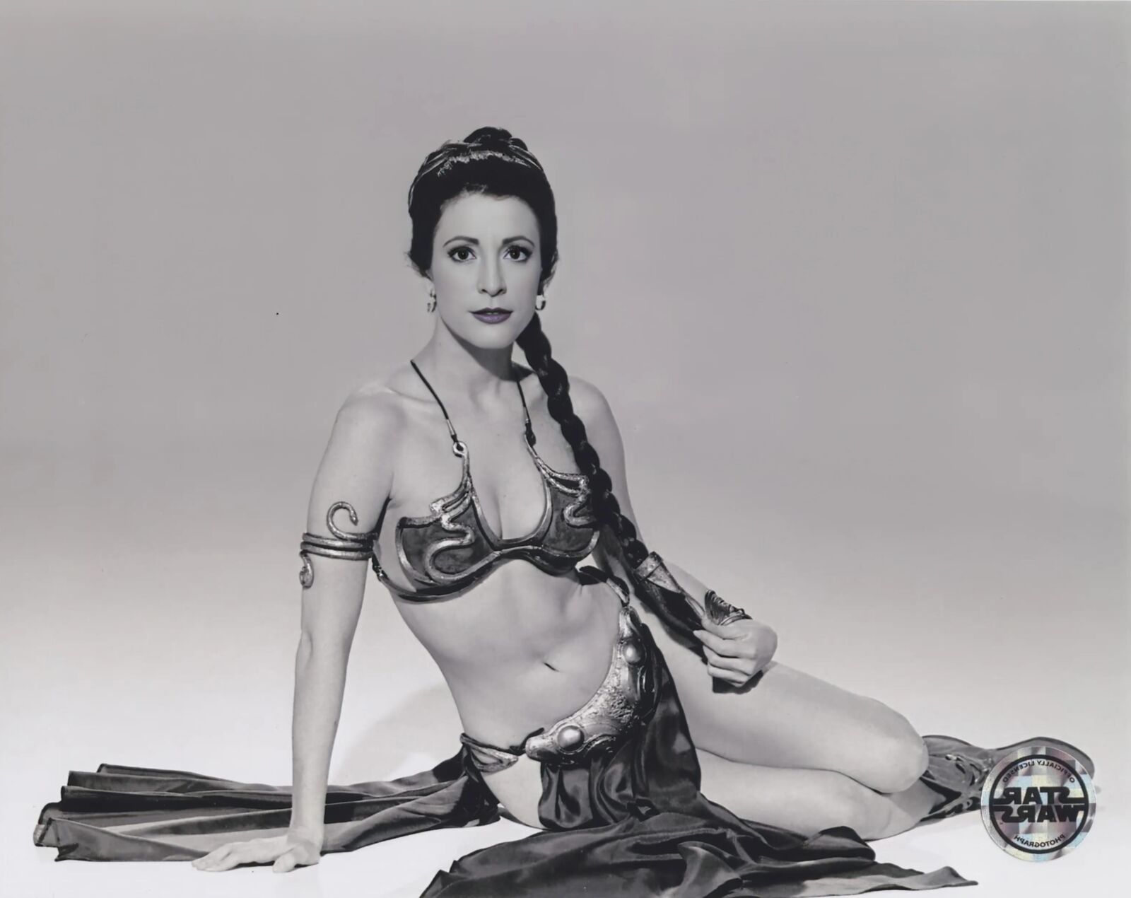 Kira Nerys as Slave Leia Nana Visitor Carrie Fisher