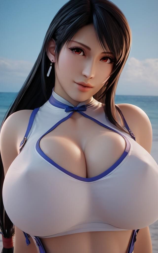 Tifa vestida con trajes