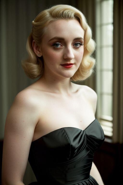 Evanna - 1950s aesthetic