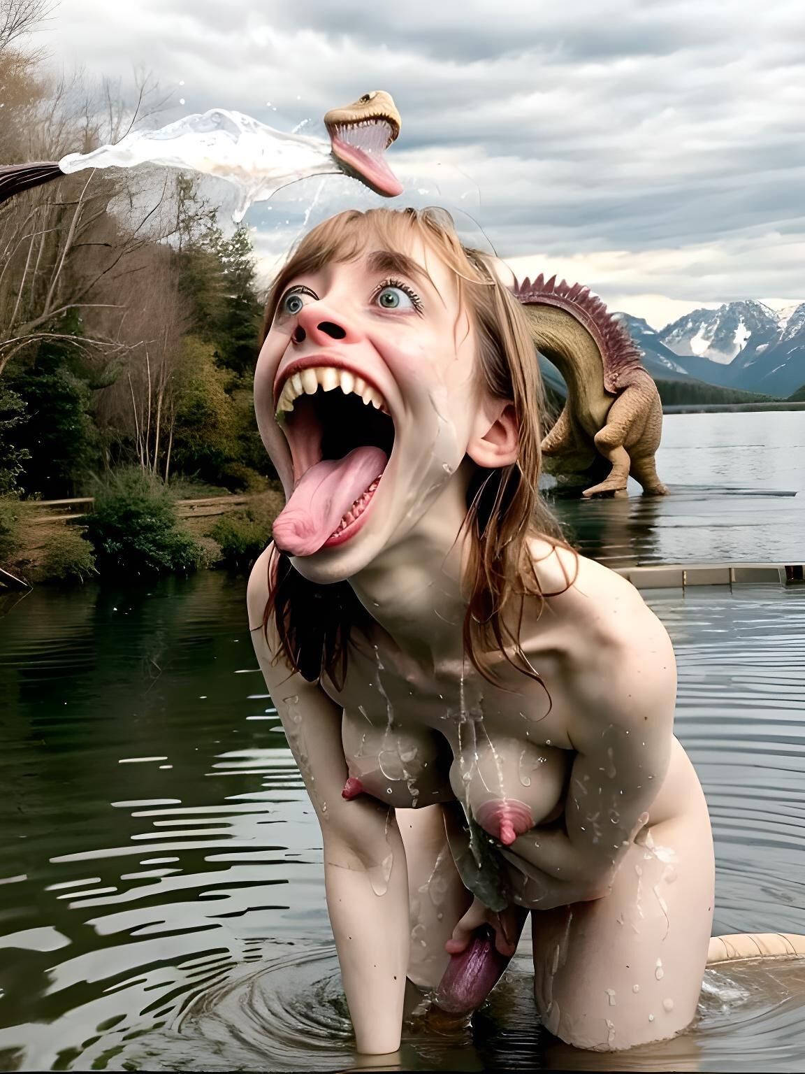 Flesh of the Lost Lake: A Naked Paleontological Adventure 