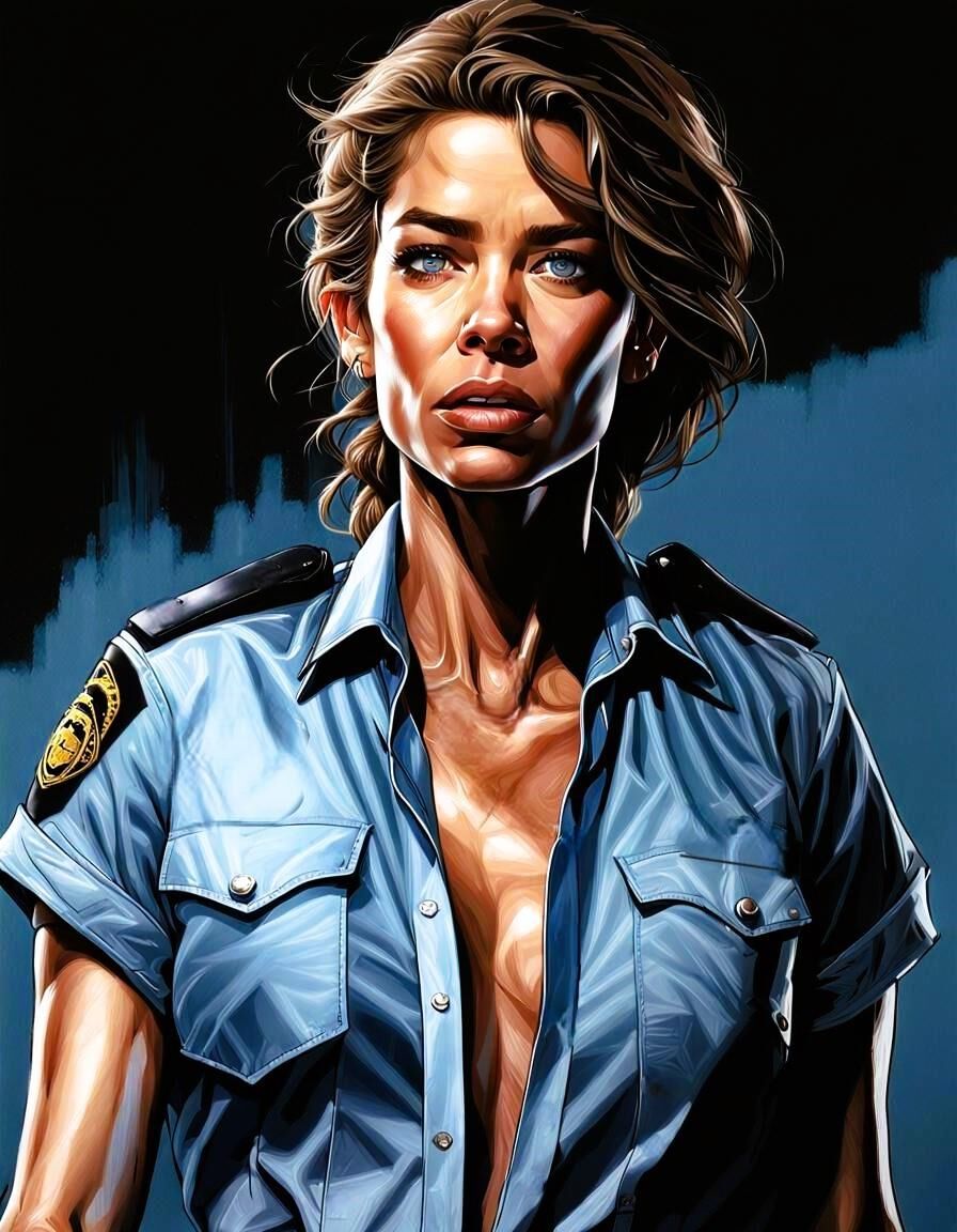 AI .... 警察官 ... 婦警 ... 警察官 1