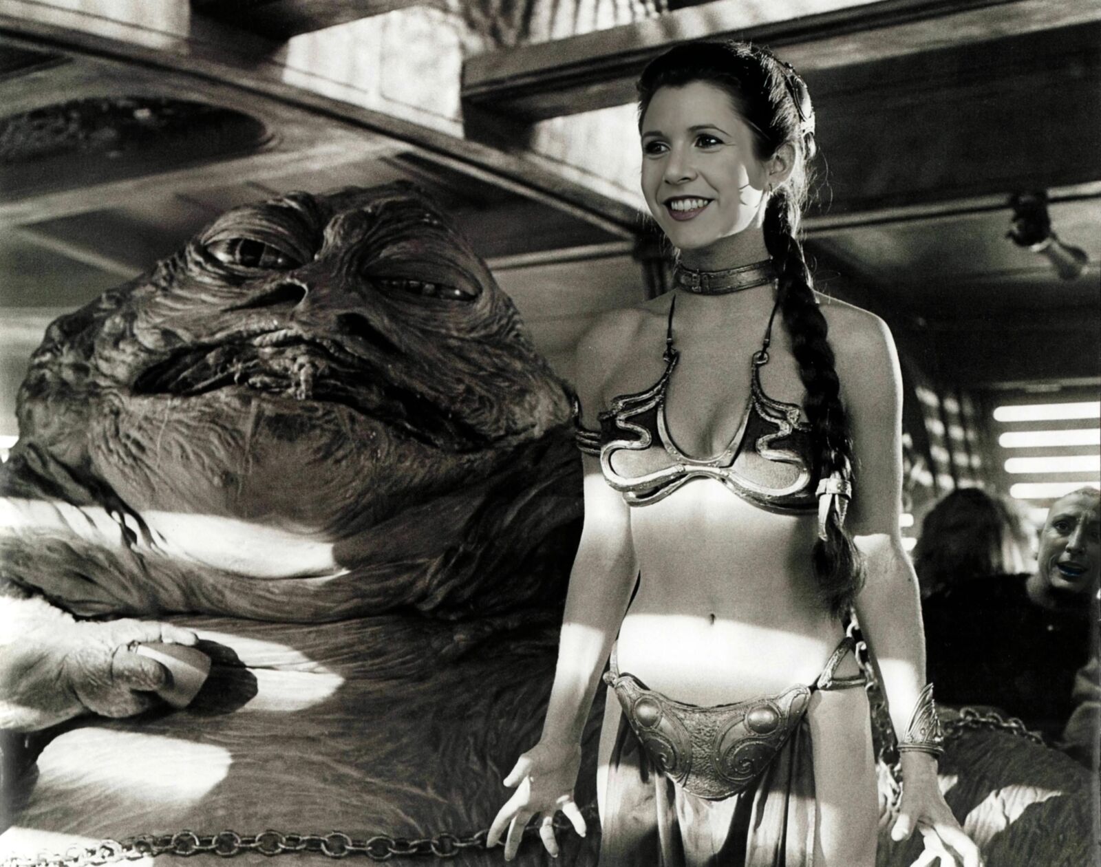 Kira Nerys as Slave Leia Nana Visitor Carrie Fisher