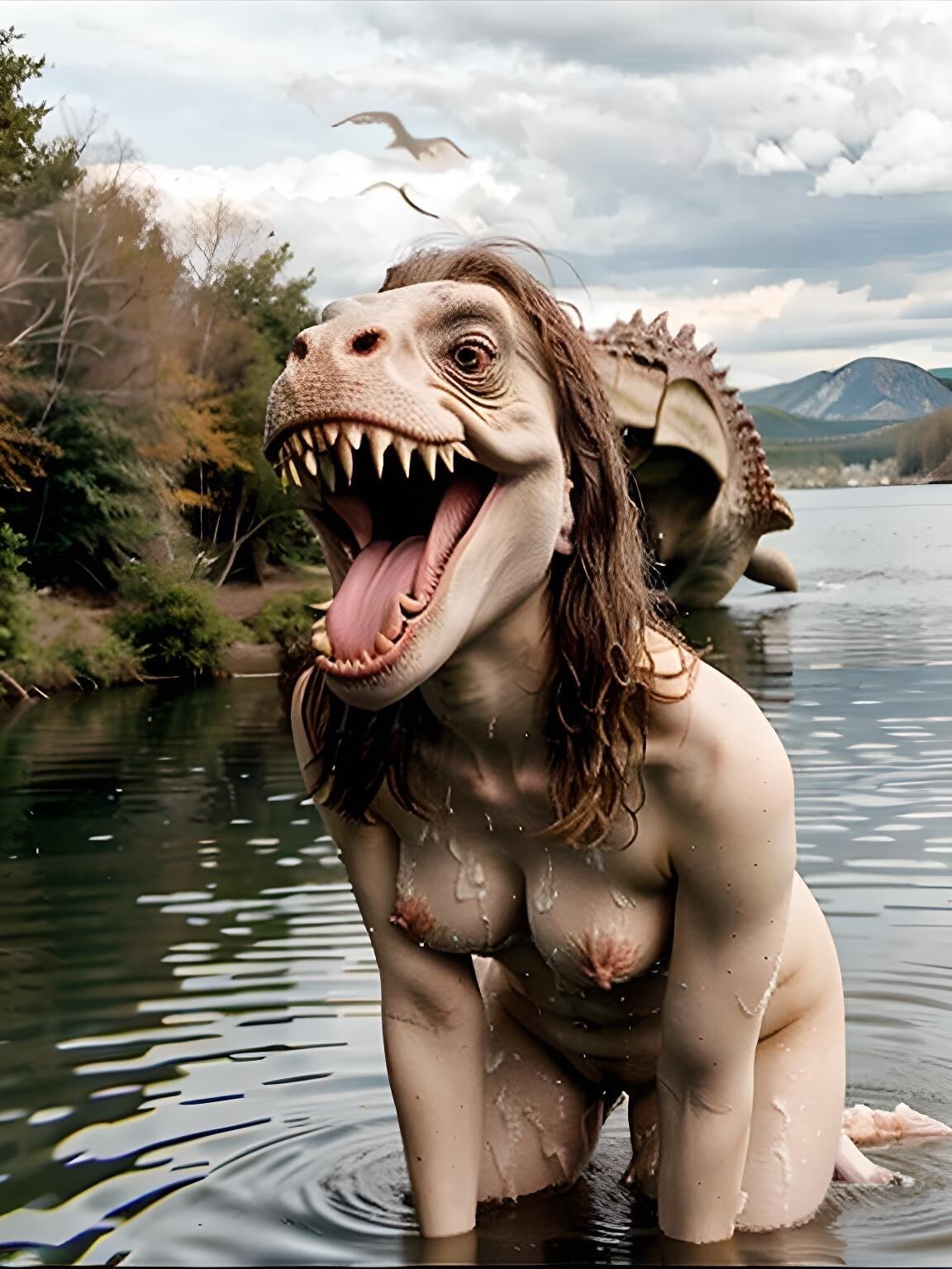 Flesh of the Lost Lake: A Naked Paleontological Adventure 