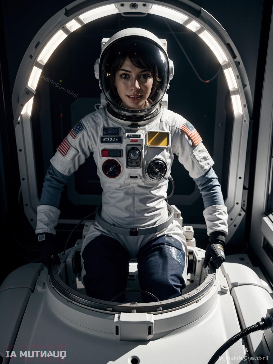 AI Anne Hathaway #Interstellar