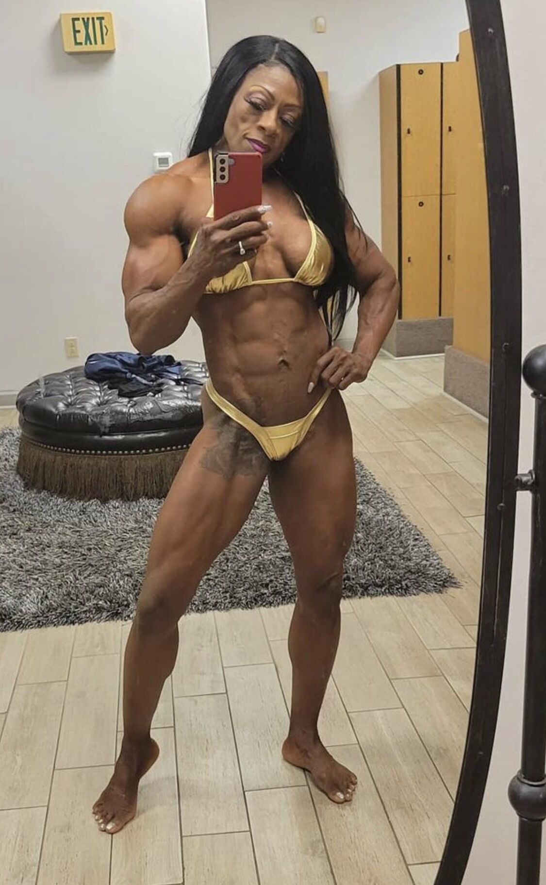 Ebony Female Muscle