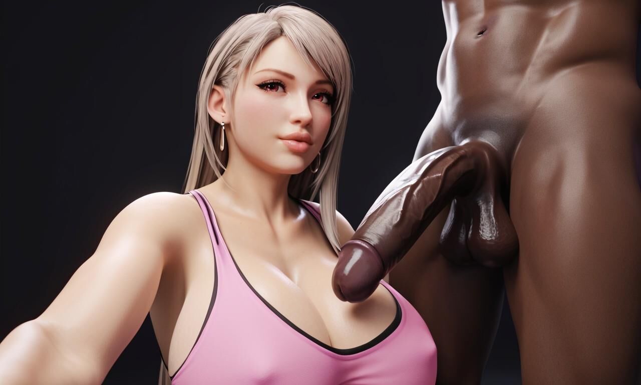 Tifa Interracial Bimbo